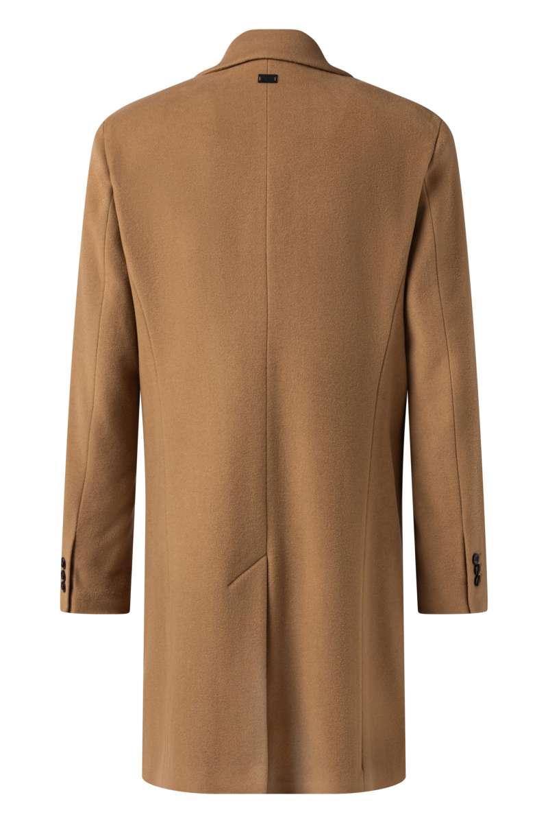 Wollmantel in Medium Beige